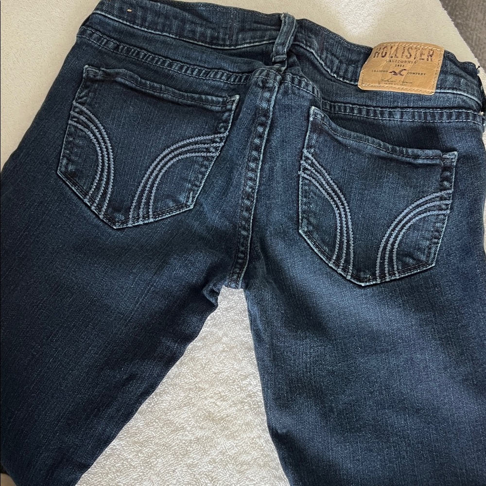 Hollister juniors Dark Blue Skinny Jeans size 0